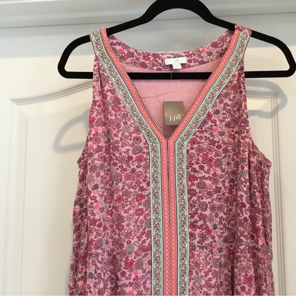 J Jill Pink Maxi Dress - Picture 2 of 3